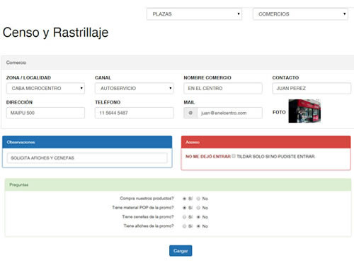 Censo y Rastrillaje